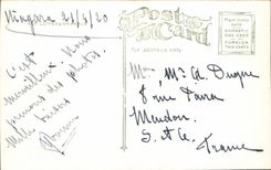 VINTAGE POSTCARD Horse Shoe Falls from Below Niagara Falls