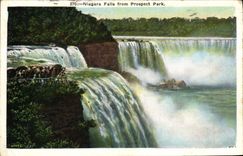 VINTAGE POSTCARD Niagara Falls From Park Prospective customer