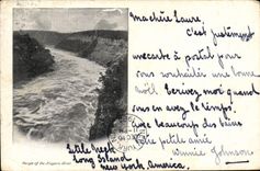 VINTAGE POSTCARD Niagara Falls Gorges the Niagara River off
