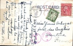 VINTAGE POSTCARD Passaic Falls Paterson Niagara Falls