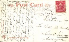 VINTAGE POSTCARD Soldier' S Monument Gardner Farmhouse