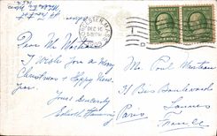 Cortijo de Quinsigamond Worcester del lago club de Rostrevor de la POSTAL de la VENDIMIA