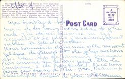 VINTAGE POSTCARD The pakenham' S oaks New Orleans