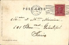 VINTAGE POSTCARD The Hibernia Bank and Trust Building New Orleans