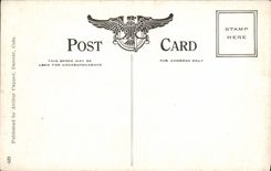 VINTAGE POSTCARD Sixteenth Street and D& F Tower Denver