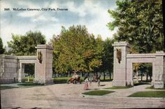 VINTAGE POSTCARD McLellan Gateway City Park Denver