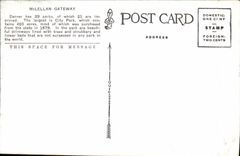 VINTAGE POSTCARD McLellan Gateway City Park Denver