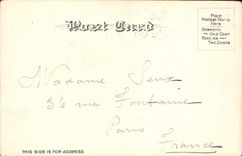 Mercado de la POSTAL de la VENDIMIA y calles de Kearny que demuestran los edificios de Chronicie y de Crocker San Francisco