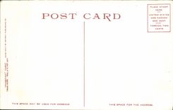 Impulsión de la POSTAL de la VENDIMIA alta entre Cheyenne y la barranca del norte de Colorado de la cala del oso