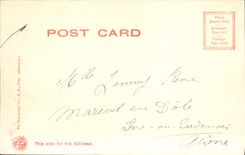 POSTAL Colorado de la VENDIMIA