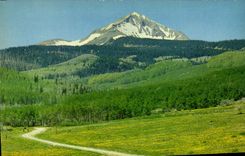 CPM Colorado Lone Cone Isolated foot westerly Outpost of the San Miguel Mountains