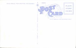 VINTAGE POSTCARD Atlantic City Boardwalk Winter Scene