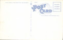 VINTAGE POSTCARD Atlantic City Beach and Boardwalk Scene