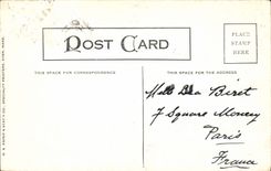 VINTAGE POSTCARD Chency Silk Millets Manchester Idiot