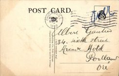 VINTAGE POSTCARD Chicago Monroe Street