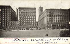 VINTAGE POSTCARD Chicago Auditorium Hotel