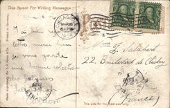 VINTAGE POSTCARD Chicago Potter Micrometer calipers Residence