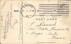 VINTAGE POSTCARD Chicaco State St North From Jackson Boulevard