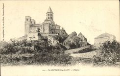 VINTAGE POSTCARD St Nectary Top the Church