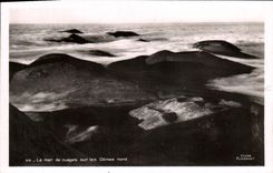 VINTAGE POSTCARD Sea of Clouds on the Domes north