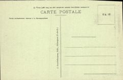 VINTAGE POSTCARD the Collar of Ceyssat Departure of the Coaches