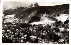 VINTAGE POSTCARD Auvergne the Mount Gilds under snow View