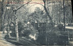 CPA Bordeaux Jardin publique Le pont rustique