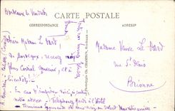 CPA Bordeaux Le Grand theatre Tramway Automobile