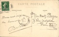 VINTAGE POSTCARD Montauban Monument lngres