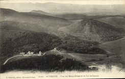 VINTAGE POSTCARD Auvergne Seen of the Mounts Domes and the Collar of Ceyssat