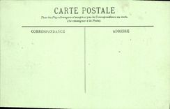 Ruinas de Clermont-Ferrand de la POSTAL de la VENDIMIA del templo del Mercury en la tapa de Puy de Dome