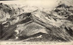 VINTAGE POSTCARD Environs Of the Mount Gilds Puy of Sancy
