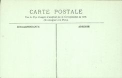 VINTAGE POSTCARD Environs Of the Mount Gilds the Cascade of Queureilh