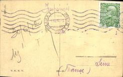 VINTAGE POSTCARD Praha Staromestska mostecka vez