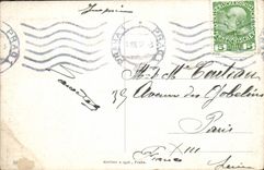 VINTAGE POSTCARD Praha Ceske zemske museum