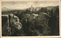 POSTAL Cesky Raj Hruba Skala de la VENDIMIA