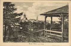 CPA Nove Mesto nud Metujf