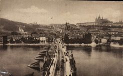 POSTAL Praga Praga de la VENDIMIA