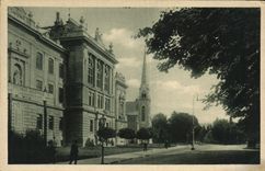 POSTAL Mahr Schonberg de la VENDIMIA