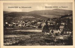 Na Sumave de Eisenstyein Im Bohmerwald ZeleznaRuda de la POSTAL de la VENDIMIA