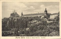 POSTAL Kutna Hora Chram SV Panny Barbory Kasarua de la VENDIMIA