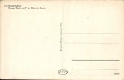 Un MIT más grueso Prinz Heinrich Baude de Riesengebirge Teich de la POSTAL de la VENDIMIA