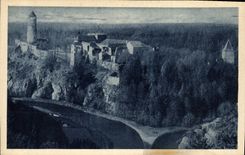CPA Hrad Zvfkov Stok Vitavy S Otavou