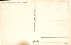 CPA Hrad Zvfkov Stok Vitavy S Otavou
