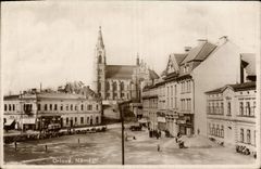 POSTAL Orlova Namesti de la VENDIMIA