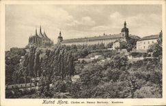 CPA Kutna Hora Chram Sv Panny Barbory Kasarna