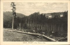 El noviembre Mesta N de Lazne Rezek U de la POSTAL de la VENDIMIA pone