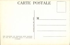 VINTAGE POSTCARD Thousands Of French Are Go up To the Collar Of Lautaret To acclaim the Militaria Army there
