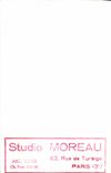 MODERN CARD Studio Moreau Street De Turbigo Paris Dedicacee