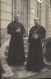 CARTE PHOTO Religieux Paris Rue St Dominique Rue des petits Peres